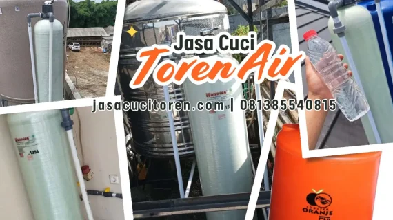 Harga Jasa Cuci Toren Air Bekasi Transparan dan Jelas